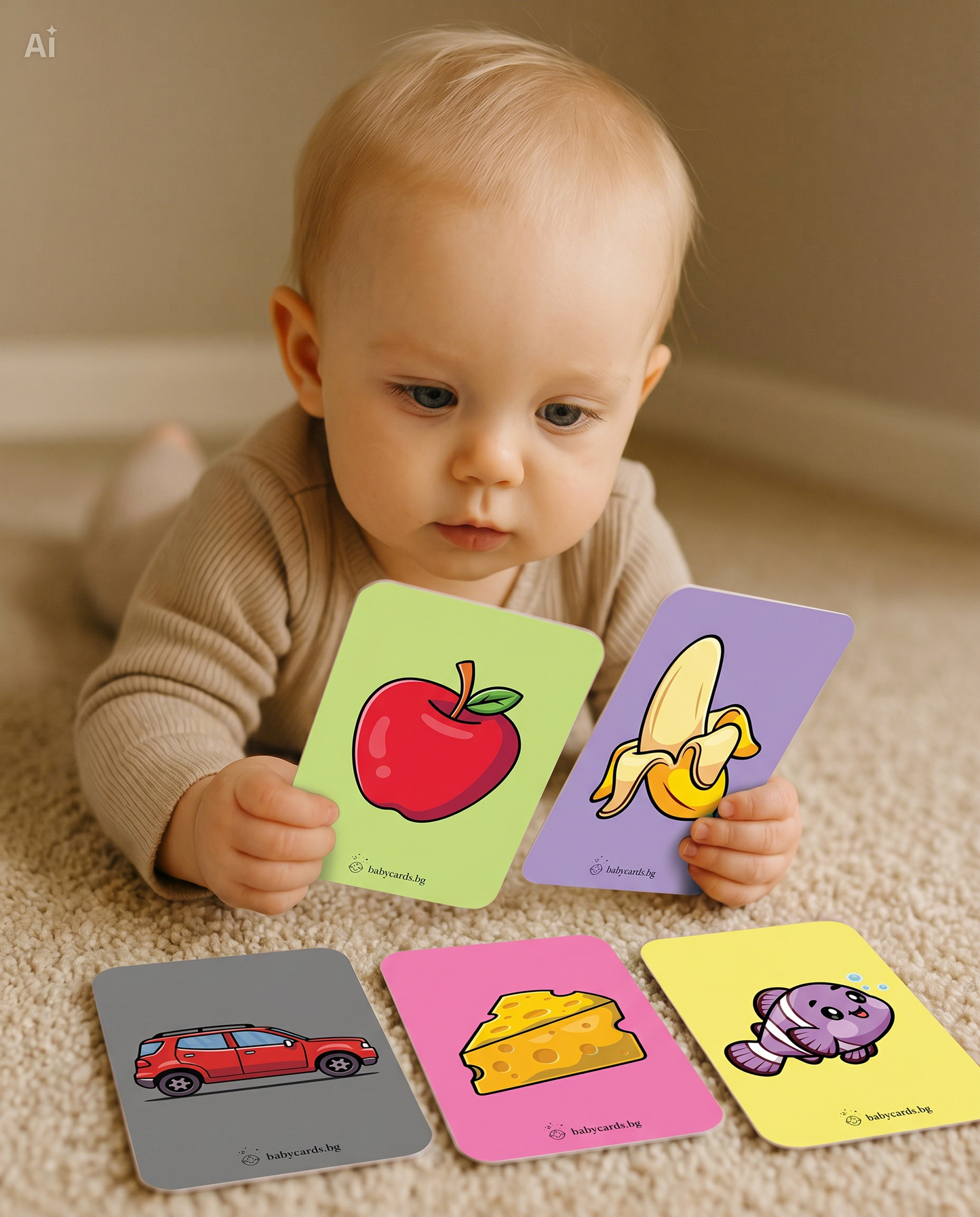 BabyCards Пълен комплект (0–12 месеца)