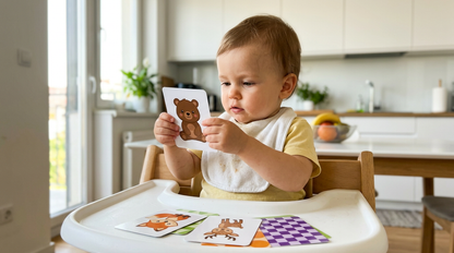 Стимулиращи карти за ранно детско развитие BabyCards-Колекция ГОРСКИ Животни